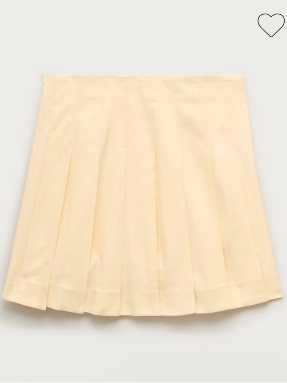 NWT J Crew Pleated Mini Skirt in Gramercy Linen Blend
